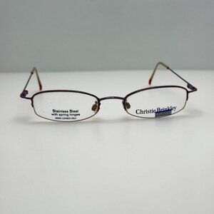 Christie Brinkley Purity BRN Eyeglasses Eye Glasses Frames 47-19-130